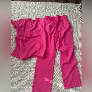 Mandala scrub set bubblegum size medium regular both